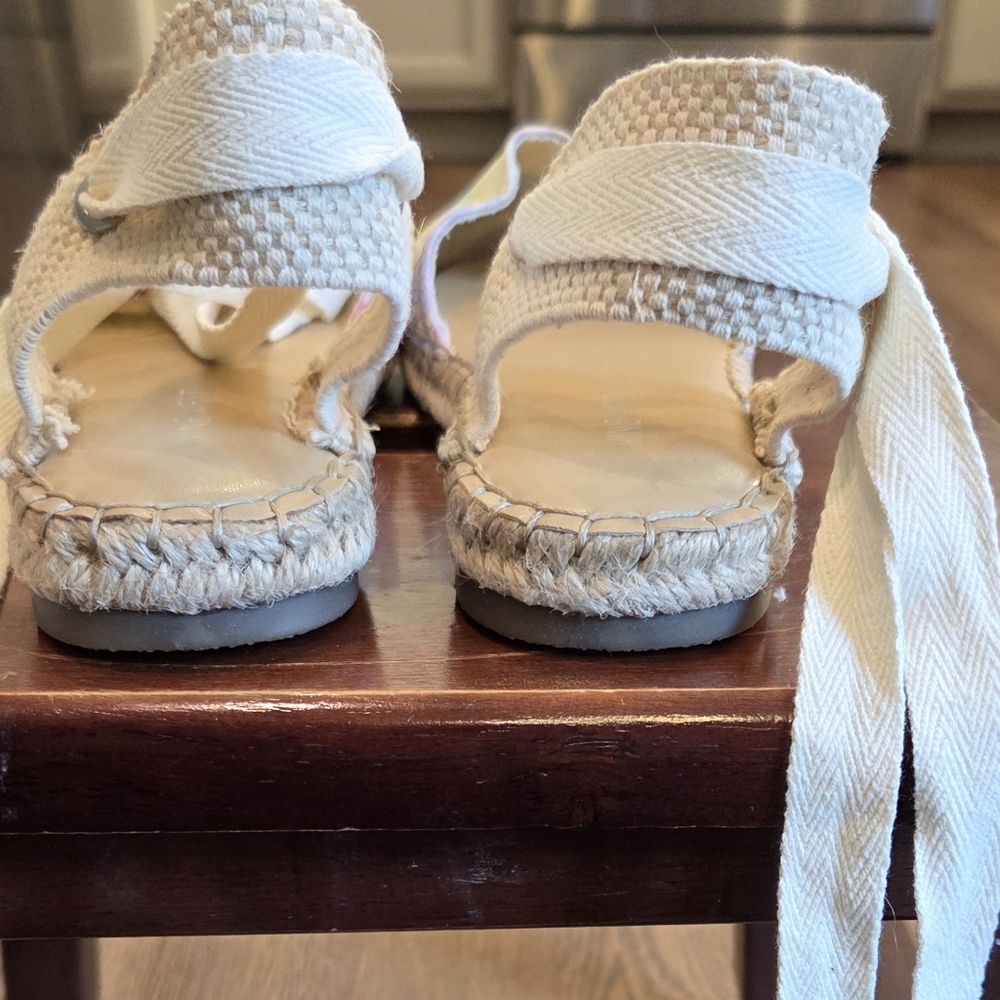 Women's Nine West Colorful Tie-Dye Espadrille Flats - Picture 8 of 12